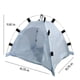 thumbnail image 3 of Cama para Perros y Gatos de Interior, Cueva para Perros y Gatos, Tienda de Campaña Cálida y Cerrada, Casa Cueva para Gatos, Cachorros o Mascotas Pequeñas, Hábitat Exterior, para Uso En Exteriores E I, 3 of 7