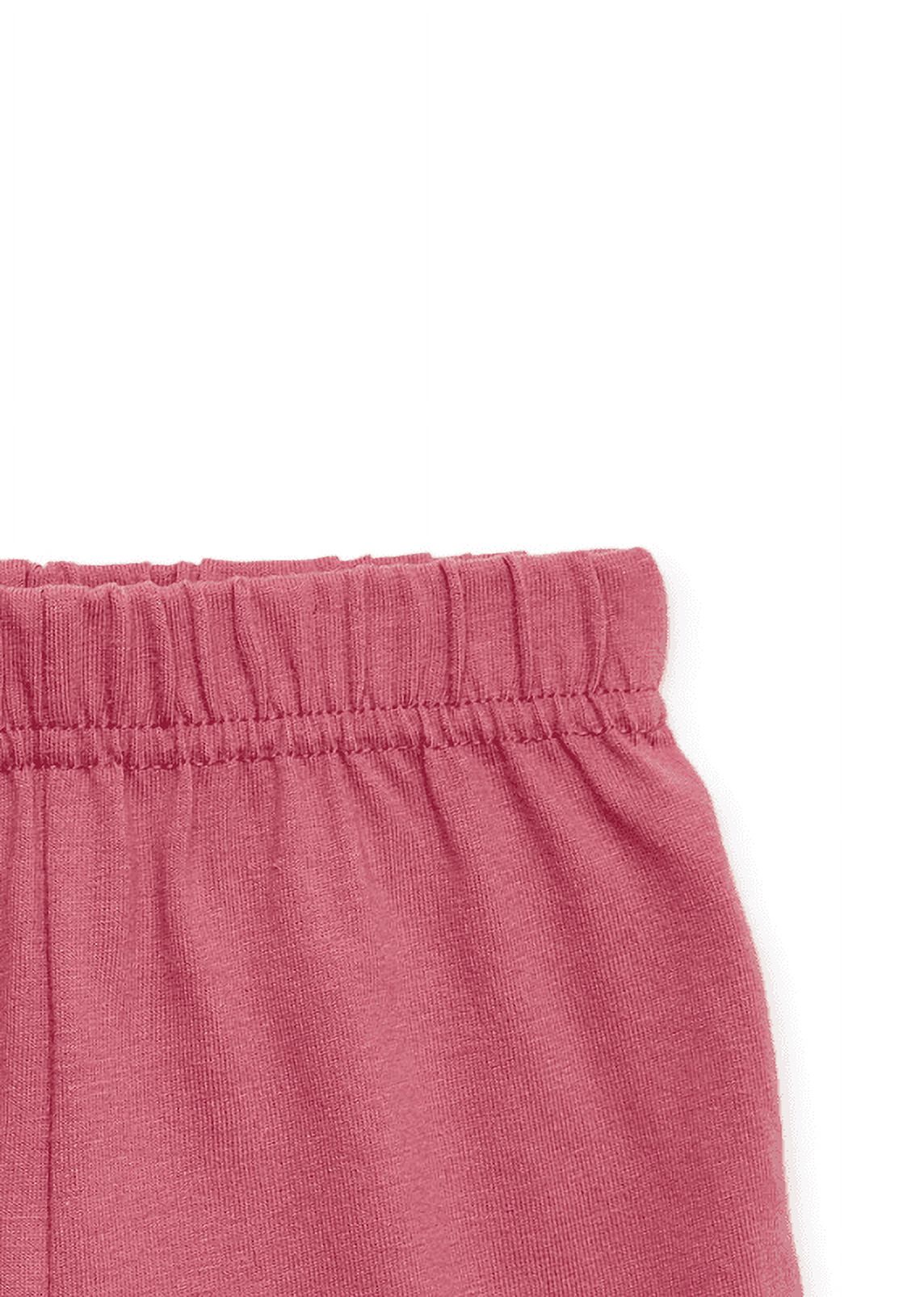 Garanimals Baby and Toddler Girls Jersey Shorts, Sizes 12M-5T - image 2 of 4