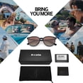 thumbnail image 4 of Joopin Polarized Round Sunglasses, Stylish Sunglasses for Men and Women Retro Classic, 4 of 8