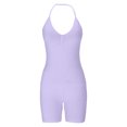 thumbnail image 6 of Fashion Outfits Set for Women Women 2 Piece Outfits Sweatsuit Women's Neck Hanging Tank Top Sports Yoga Breathable Fitness Tight Shaping Set Trending, 6 of 8