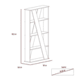 thumbnail image 2 of Librero Divisor de Espacios con Repisas Organizadoras Color Chocolate | Excelsior Berlin, 2 of 4