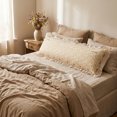 thumbnail image 2 of Unique Bargains 1 Pack Pillowcase Soft Cooling Polyester Breathable Cover ["20\"x59\""] Yellow, 2 of 5