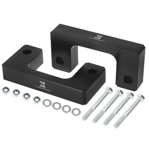 1.5 inch Black Front Leveling Lift Kit Suspension Spring Strut Spacer Lift Spacers for Chevrolet Silverado 1500 07-19