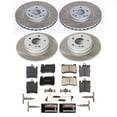 thumbnail image 2 of PowerStop Front and Rear Semi-Coated Rotor and Low-Dust Ceramic Brake Pad Kit SC6714, 2 of 3