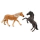 thumbnail image 1 of 2x figura de Animal sólido realista juguete coleccionable figura de caballo estatua modelo de Animal de granja para niños, 1 of 9