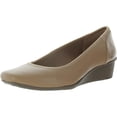 thumbnail image 1 of Zapatos Anne Klein Wisher de Tela con Cuña Natural Talla 10, 1 of 2