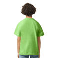 thumbnail image 3 of Gildan Youth Ultra Cotton T-Shirt, Youth Crewneck T-Shirt, Cotton Kids Short Sleeve Tee, Lime, XL, 3 of 5