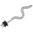 thumbnail image 2 of DERNORD 240V 5500W Tri-clamp Ripple Heating Element Stainless Steel Immersion Water Heater with 3-Wire Electrical Locking Plug (2 Inch Tri clamp), 2 of 4