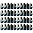 thumbnail image 1 of 40Pcs Self-Adhesive Black Wire Fixing Clips,Data Cable Tie Mount Clips,Compact Clips for Organizing Data Cables, Wires,Self-Adhesive Backing for Easy Installation,40-Pack Clips, 1 of 2