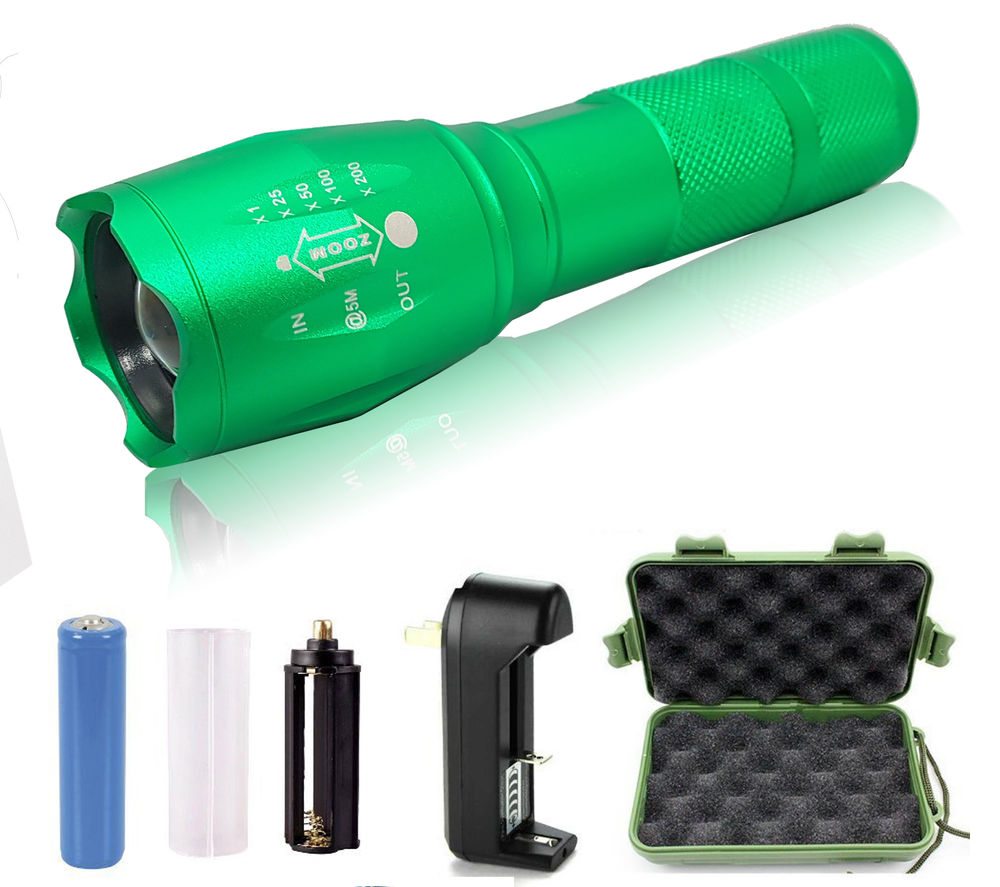 cree g1000 flashlight battery recharger Rechargeable Flashlights High Lumens, Super Bright Flash Light Grey, Small Zoomable LED with 3 Lighting Modes, Portable Tactical Flashlight for Camping Essentials (Battery Included) preventing failure no matter where you trek 2pc G1000 Military Tactical Flashlight