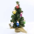 thumbnail image 1 of Langgg Realistic Mini Christmas Tree Plastic Small Xmas Pine Trees Christmas Party Home Desk Table Decorations Ornaments Gift, 1 of 8