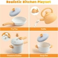 thumbnail image 5 of Kitchen Playset for Kids 3-6, Pretend Food and Cooking Accessories Set for Boys Girls 3-6 Indoor Outdoor Toys, 5 of 8