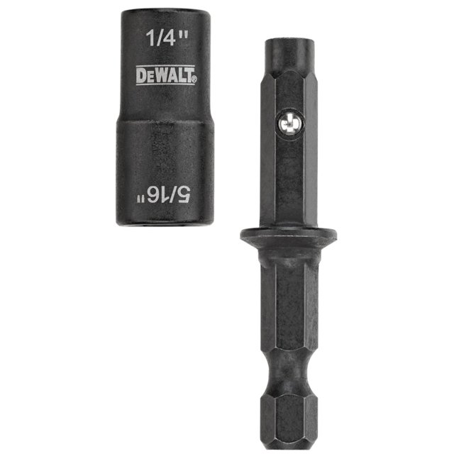 Destornillador de tuercas DEWALT de doble punta 1/4" + 5/16" DWADEND14516