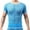 Blue, variant on Men's T Shirt Mesh Fishnet Sleeveless Undershirt Hollow Out Tank Top Plain T-shirts Men