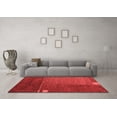 thumbnail image 3 of Ahgly Company Indoor Rectangle Abstract Red Modern Area Rugs, 2' x 3', 3 of 4