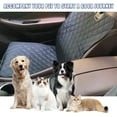 thumbnail image 5 of Car Front Seat Dog Cover, 600D Waterproof Auto Seat Protector Against Fur & Dirt, Durable Anti-Scratch Non-Slip Seat Pet Cover, Universal Vehicle Accessories for Car Truck SUV (Black), 5 of 5