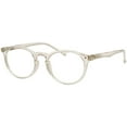thumbnail image 5 of grinderPUNCH Lunettes de Lecture Rondes Ovales Légères pour Hommes et Femmes Lunettes de Lecture +3,00, Transparent, 5 of 5