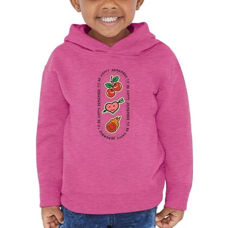 

Remember To Be Happy Quote Hoodie Toddler -Image by Shutterstock 5 Toddler