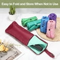 thumbnail image 4 of Unique Bargains Wet Umbrellas Bag Waterproof Oxford Cloth Sleeve Cover Pink, 4 of 7