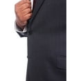 thumbnail image 2 of Men's Napoli Classic Fit Navy Blue Two Button 100% Wool Suit, 2 of 5