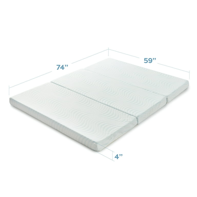 Short queen tri fold mattress online