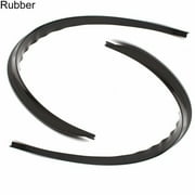 Walbest 2 Pack Universal Wheel Eyebrow Strip Arch Trim Fender Flare Protector (Rubber)