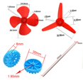 thumbnail image 4 of Kit de motores de corriente continua EUDAX, juego de 6 minimotores eléctricos para pasatiempos, 3 V-12 V, 4 of 8