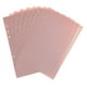 thumbnail image 2 of 40 hojas A5 / A6 tamaño 6-agujeros cuaderno papel de relleno / diario insertos lácteos / papel de encuadernación de hojas suelta Línea rosa Gloria Papel de relleno de hojas sueltas, 2 of 9