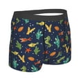 thumbnail image 3 of Disketp Shells And Seaweed Men'S Boxer Briefs,Soft And Breathable Cotton Underwear With Comfortflex Waistband, 3 of 8