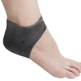 thumbnail image 3 of Refuerzos para el talón antideslizantes Qarigey protectores Unisex reutilizables Gel negro JJ6898-02B, 3 of 6