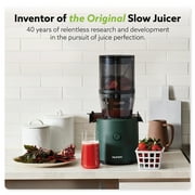 Hurom Cold Press Juicer Machine, H320 Low Pulp Slow Juicer (Kale Green)