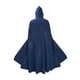 thumbnail image 1 of Capa con capucha, capa medieval, capa de cosplay, capa de diablo, accesorios de disfraz punk con Azul, 1 of 9