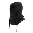 thumbnail image 2 of Youth Bear Ear Warm Hat with Integrated Scarf and Face Mask, Winter Outdoor Windproof Ear and Neck Protection for Cold Weather Activities, Skiing, Snow Play, and Hiking Accessories, 2 of 2