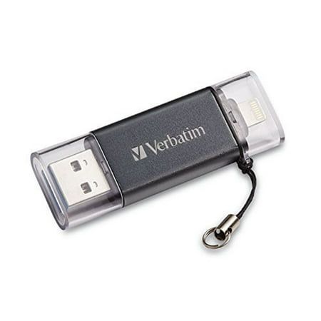 Verbatim 49304 iStore 'n' Go USB 3.0 Flash Drive for Apple Lightning Devices,