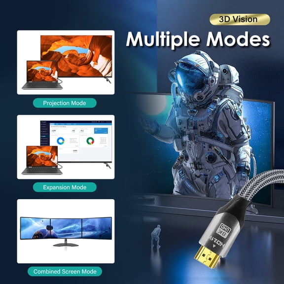 8K HDMI Cable High Speed 48Gbps HDMI2.1 Dynamic HDR 8K/60Hz 4K/120Hz UHD Ultra high definition video Cable 1M 3M 5M 10M for HDTV