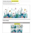 thumbnail image 2 of Pegatinas de pared con dibujos animados creativos extraíbles en 3D bajo el mar, paisajes naturales, hierba oceánica, algas marinas de colores, calcomanía de pared para esquina de pared (Seaw, 2 of 5