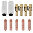 thumbnail image 1 of 11 boquillas con puntas de contacto, soportes para soldador MIG, consumibles, accesorios compatibles con pistola de antorcha 15AK., 1 of 14