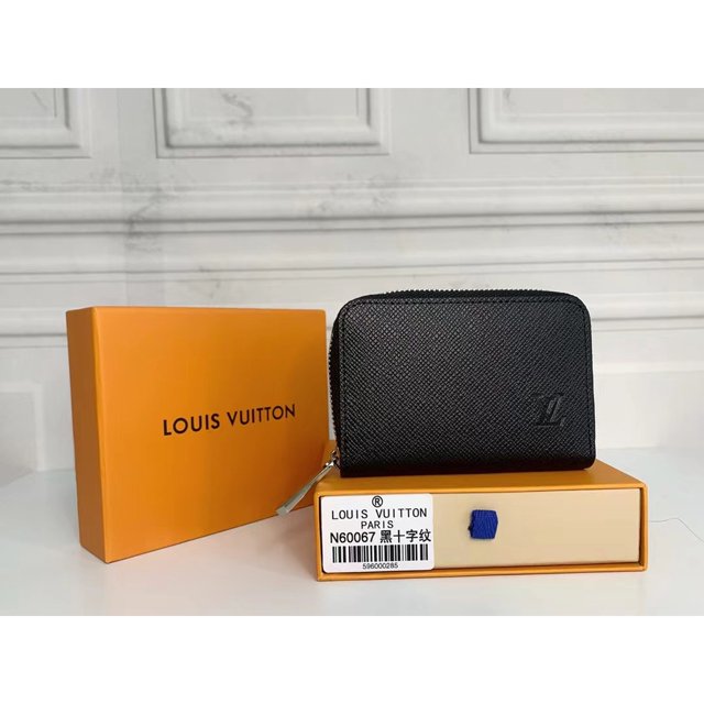 Louis Vuitton Monedero LV Plata Mujer Cartera Gao Jiahui unisex