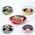 thumbnail image 2 of Casa de Mascotas Cama de Cojín de mascota de Fieltro Súper Suave Removible 5 Colores rojo Zulema Cama del animal doméstico, 2 of 8