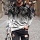thumbnail image 1 of Blusas y camisas de manga larga con cuello redondo para hombre, blusas casuales de cuello redondo y manga larga, camisetas estampadas, blusas para hombre, 1 of 5