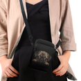 thumbnail image 4 of HELLHERO Frog Flower Leakproof Crossbody Bags for Adult, Outdoor Holiday Travel, 4 of 7
