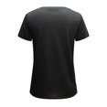 thumbnail image 5 of Dyegold Womens Summer Casual T-Shirts Round Neck Floral Printed Short Sleeve Graphic Tee Tops Loose Fitting Comfy Tunic Tops, 5 of 5