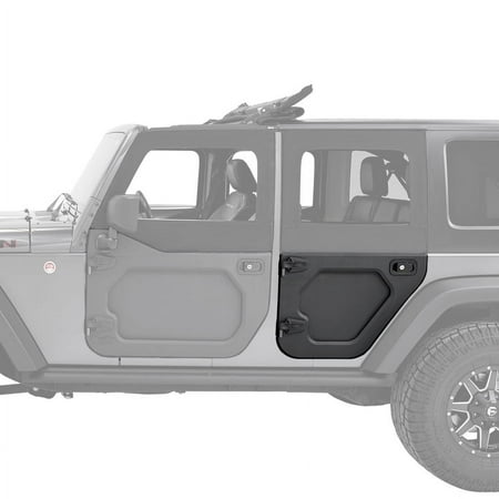 Bestop CORE Doors Black Fits 2015-2018 Jeep Wrangler Unlimited