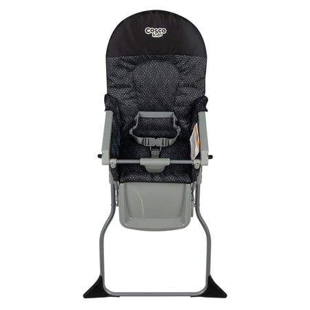 COSCO KIDS SIMPLE FOLD HIGH CHAIR, BLACK