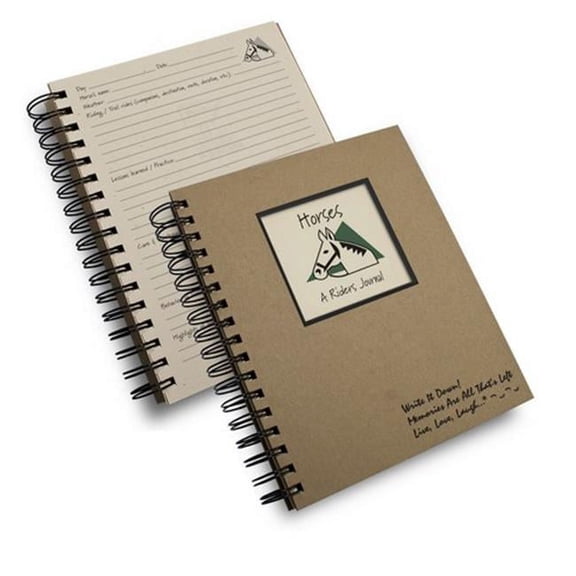 Journals Unlimited JU-42 Horses - A Riders Journal Book