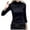 Black, variant on HAiming Velvet Tops for Women Solid Turtleneck Long Sleeve Shirts Winter Soft Warm Casual Pullover Basic Velour Blouse