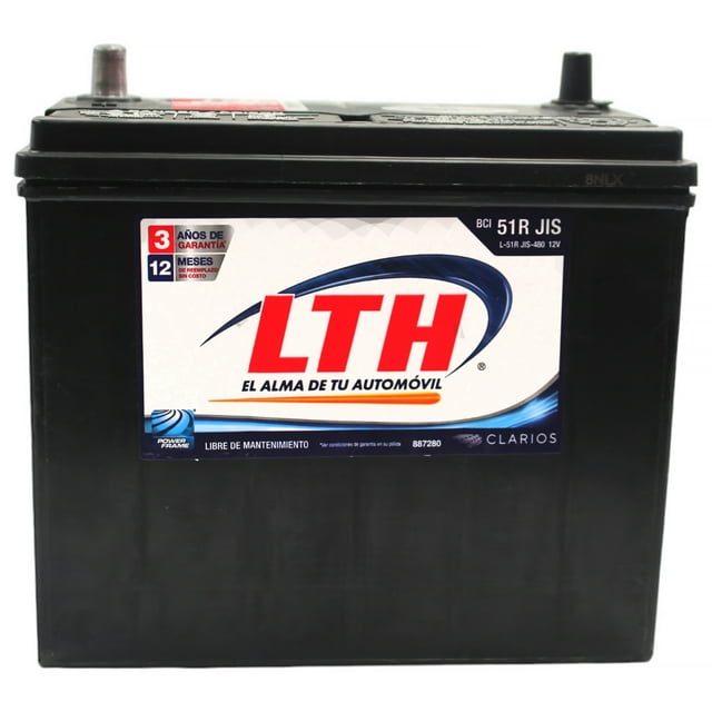 Lth L-51Rjis-480 12V 480 A Bci Para Uso Automotriz