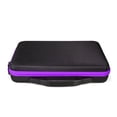 thumbnail image 3 of Zootealy 60-Bottles Diamond Painting Box Shockproof Drop-proof Double-Zipper Closure Embroidery Rhinestones Storage Container Case--Purple, 3 of 8
