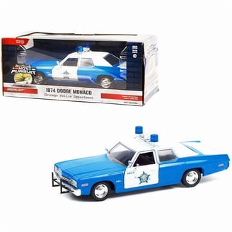 Greenlight 1978 Plymouth Fury Diecast Model, Blue Metallic, 1/24