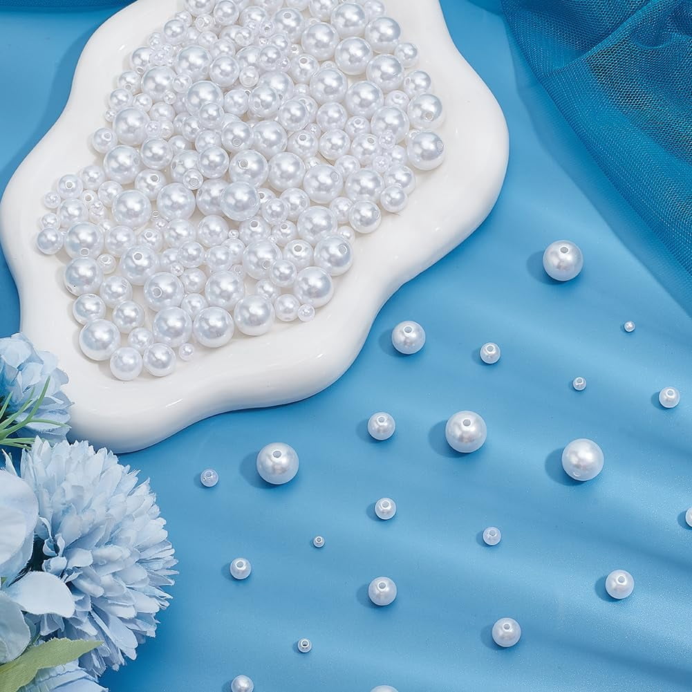 1 Set DIY Beads Kit including Acrylic Beads with CCB Plastic Beads Iron Rhinestone Spacer Beads Mixed Shapes 3~13x3~12x2.8~12mm Hole: 1~2mm 1750pcs/set